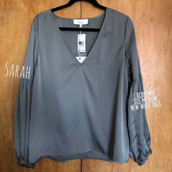 L’academie Olive Blouse - Picture 4 of 6